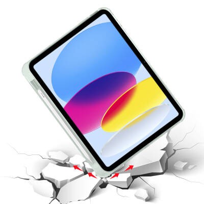 Apple iPad 11th Generation 2025 Case Zore Tri Folding Stand Case with Pencil Compartment - 29