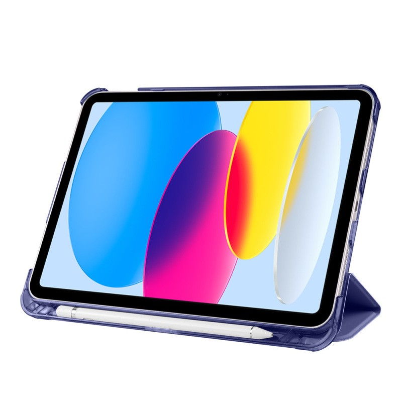 Apple iPad 11th Generation 2025 Zore Smart Cover with Pencil Holder Stand 1-1 Case - 23