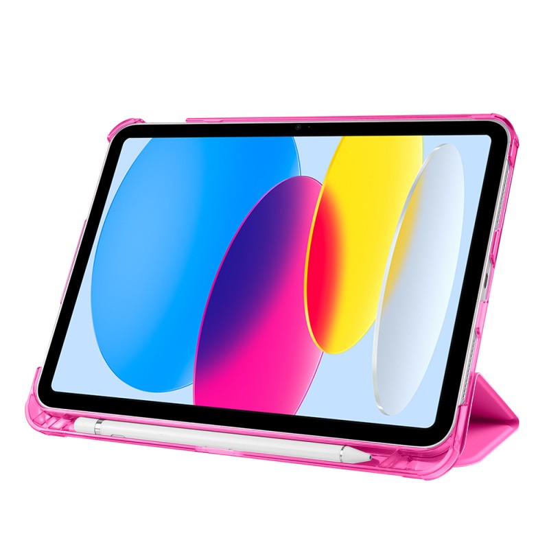 Apple iPad 11th Generation 2025 Zore Smart Cover with Pencil Holder Stand 1-1 Case - 38