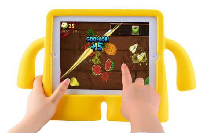 Apple iPad 2 3 4 Zore iBuy Standlı Tablet Kılıf - Sarı