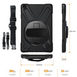 Apple iPad 6 Air 2 Zore Defender Tablet Silikon - 9