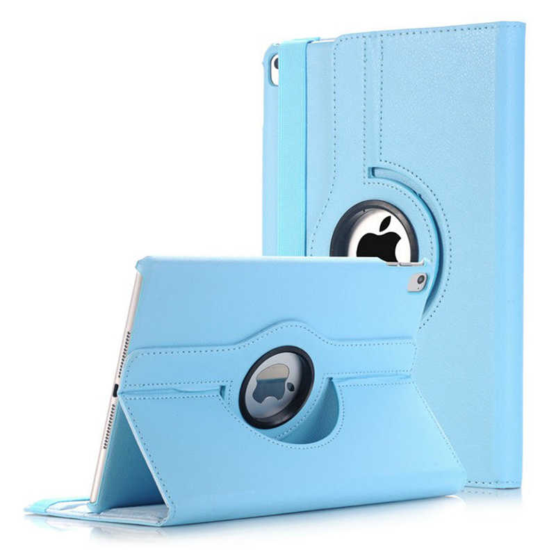 Apple iPad 9.7 2018 (6.Nesil) Zore Dönebilen Standlı Kılıf - Mavi