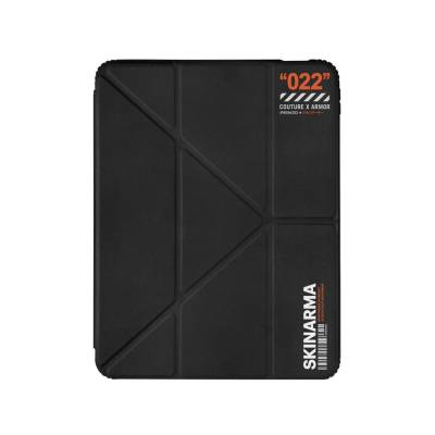 Apple iPad Air 10.9 2020 (4.Nesil) Kılıf SkinArma 360 Tam Koruma Airbagli Arkası Şeffaf Standlı Shingoki Kılıf - Skinarma