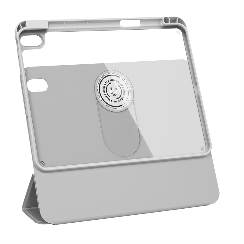 Apple iPad Air 10.9 2020 (4.Nesil) Wiwu 360° Dönebilen Standlı Magnetik Koruyucu Tablet Kılıfı - 21