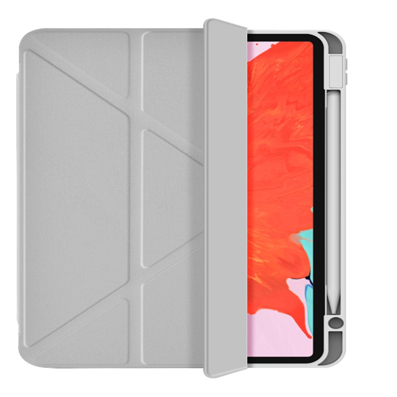 Apple iPad Air 10.9 2020 (4.Nesil) Wiwu 360° Dönebilen Standlı Magnetik Koruyucu Tablet Kılıfı - 20