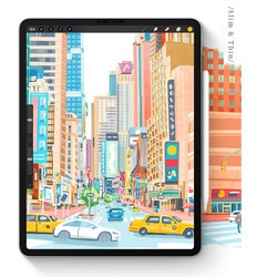 Apple iPad Air 10.9 2022 (5.Nesil) Kağıt Hisli Wiwu iPaper Like Tablet Ekran Koruyucu - 3