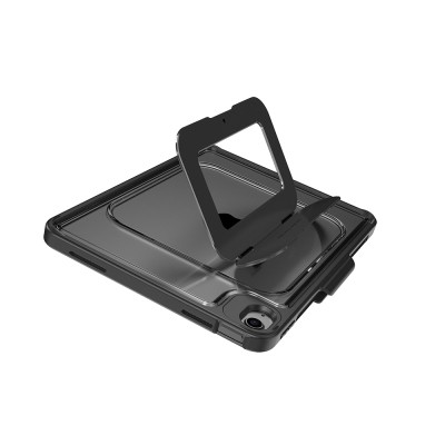Apple iPad Air 10.9 2022 (5.Nesil) Mutural AlloyKick Serisi Kalem Bölmeli Alüminyum Standlı Tablet Kılıfı - 3