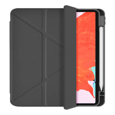 Apple iPad Air 10.9 2022 (5.Nesil) Wiwu 360° Dönebilen Standlı Magnetik Koruyucu Tablet Kılıfı - Wiwu