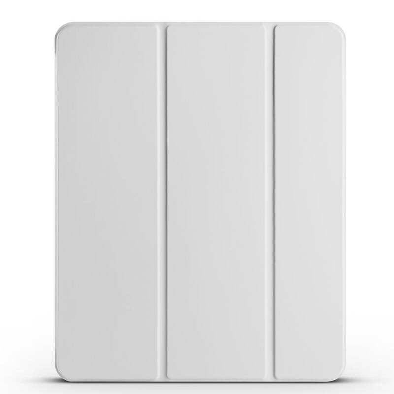 Apple iPad Air 10.9 2022 (5.Nesil) Zore Smart Cover Kalem Bölmeli Standlı 1-1 Kılıf - 10