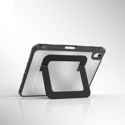 Apple iPad Air 10.9 2022 (5th Generation) Mutural AeroShield Series Tablet Case with Stylus Holder and Airbag Design Stand - 3