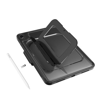 Apple iPad Air 10.9 2022 (5th Generation) Mutural Alloy Kick Series Tablet Case with Stylus Holder and Aluminum Stand - 4
