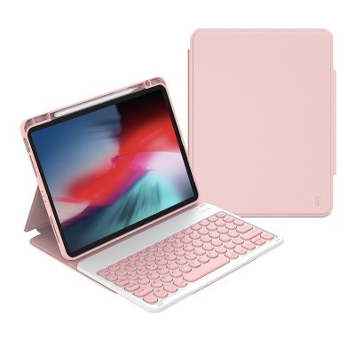 Apple iPad Air 10.9 2022 (5th Generation) Wiwu Protective Hidden Pen Compartment Keyboard Case - 4