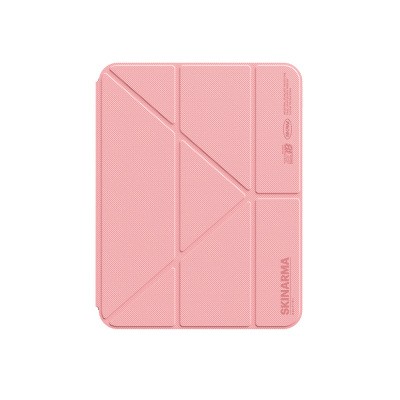 Apple iPad Air 11 2024 Kılıf Skinarma Kalemlikli Arkası Şeffaf Standlı Magnetik Zeta Kılıf - 2