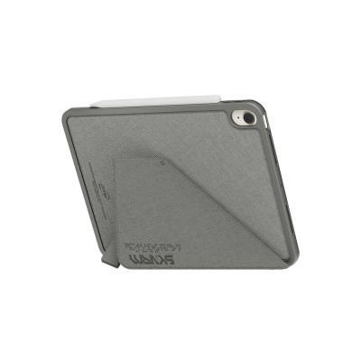 Apple iPad Air 11 2024 Kılıf Skinarma Kalemlikli Dokulu Tasarım Standlı Magnetik Trilon Kılıf - 5