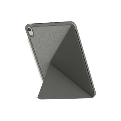 Apple iPad Air 11 2024 Kılıf Skinarma Kalemlikli Dokulu Tasarım Standlı Magnetik Trilon Kılıf - 6