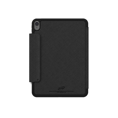 Apple iPad Air 11 2024 Kılıf Skinarma Kalemlikli Dokulu Tasarım Standlı Magnetik Trilon Kılıf - 10