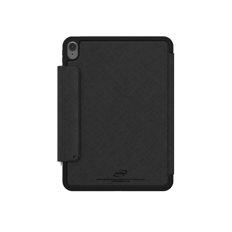 Apple iPad Air 11 2024 Kılıf Skinarma Kalemlikli Dokulu Tasarım Standlı Magnetik Trilon Kılıf - 10