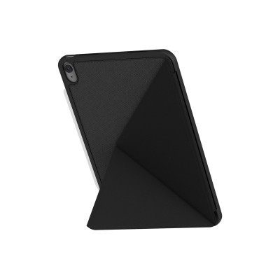 Apple iPad Air 11 2024 Kılıf Skinarma Kalemlikli Dokulu Tasarım Standlı Magnetik Trilon Kılıf - 12