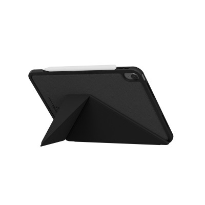 Apple iPad Air 11 2024 Kılıf Skinarma Kalemlikli Dokulu Tasarım Standlı Magnetik Trilon Kılıf - 13