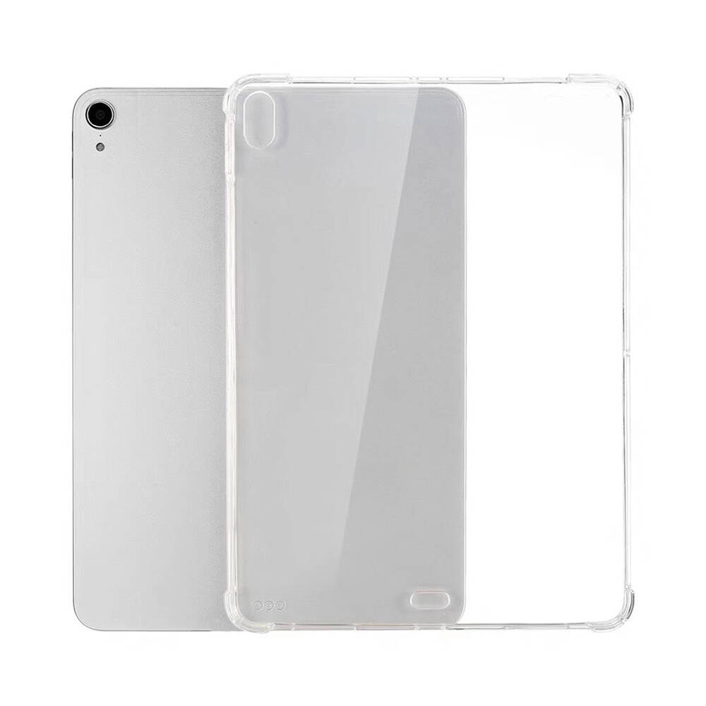 Apple iPad Air 11 2024 Kılıf Uyumlu NXXA Tablet Nitro Anti Shock Silikon Kapak-Şeffaf