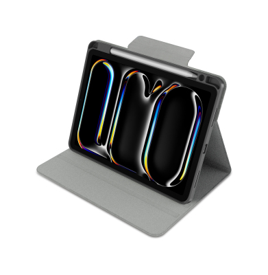 Apple iPad Air 11 2024 Raptic Spin Detachable Folio PU Stand Case with Detachable Pencil Compartment - Raptic