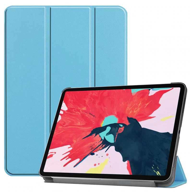Apple iPad Air 11 2024 Zore Smart Cover Standlı 1-1 Kılıf - Mavi