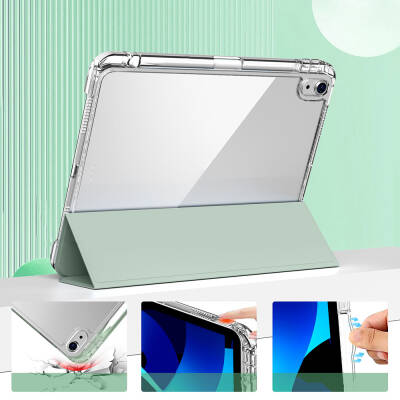Apple iPad Air 11 2025 M3 Case Magnetic Detachable Airbag Zore Sliding Tablet Case - 21
