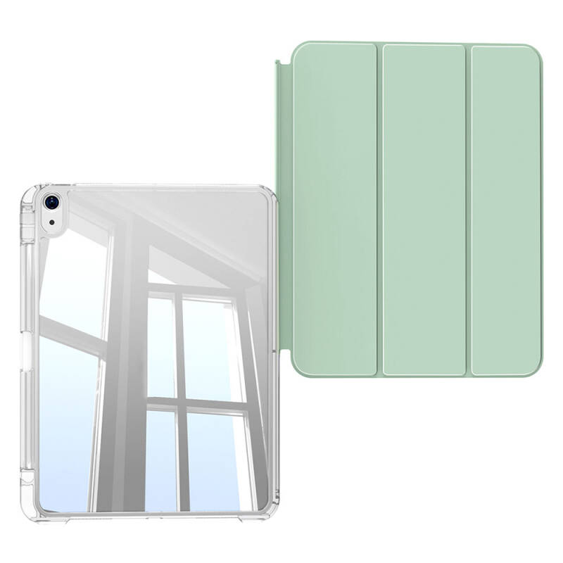 Apple iPad Air 11 2025 M3 Case Magnetic Detachable Airbag Zore Sliding Tablet Case - 16