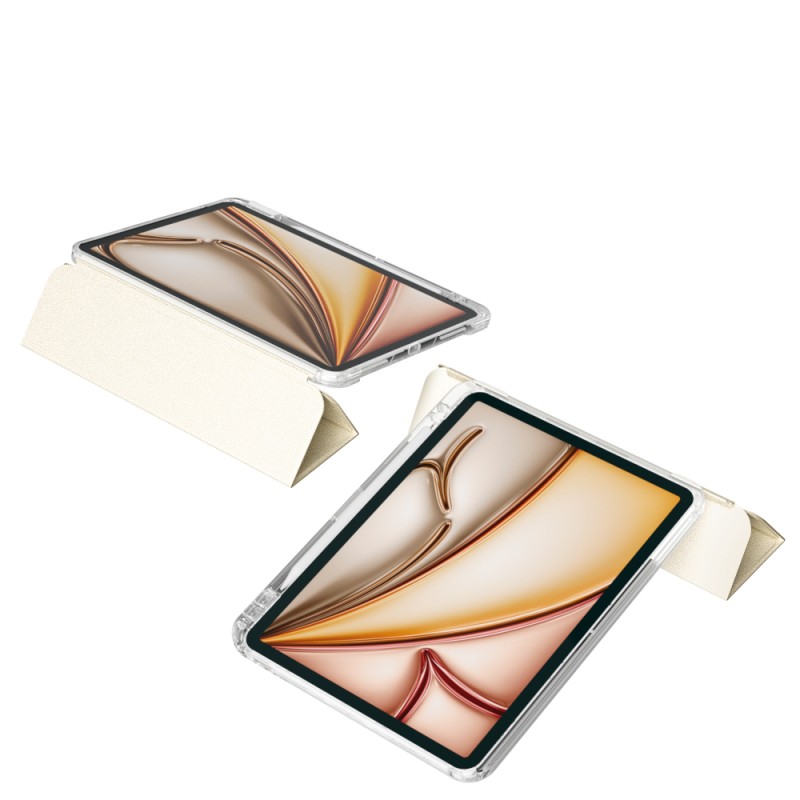 Apple iPad Air 11 2025 M3 Case Magnetic Detachable Airbag Zore Sliding Tablet Case - 31