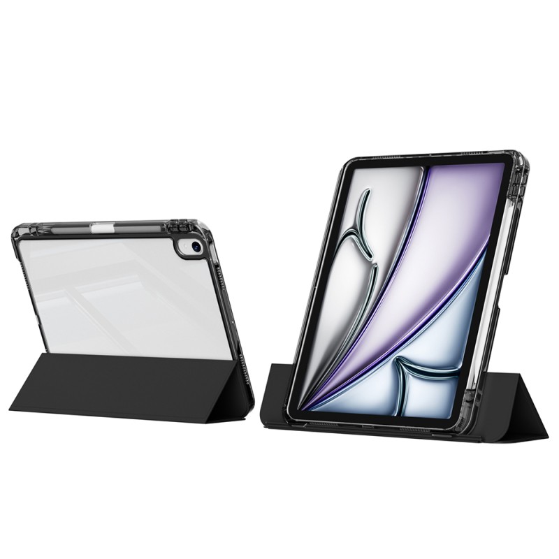 Apple iPad Air 11 2025 M3 Case Magnetic Detachable Airbag Zore Sliding Tablet Case - 38