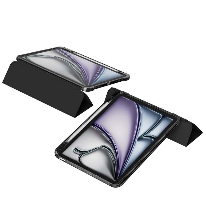 Apple iPad Air 11 2025 M3 Case Magnetic Detachable Airbag Zore Sliding Tablet Case - 40