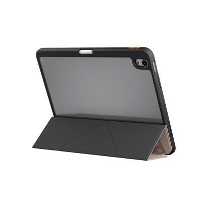 Apple iPad Air 11 2025 M3 Case SkinArma Embossed Print Design 360 Full Protection Transparent Back Stand Gamma Case - 8