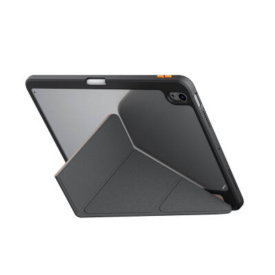 Apple iPad Air 11 2025 M3 Case SkinArma Embossed Print Design 360 Full Protection Transparent Back Stand Gamma Case - 10