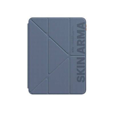 Apple iPad Air 11 2025 M3 Case SkinArma Embossed Print Design 360 Full Protection Transparent Back Stand Gamma Case - 3