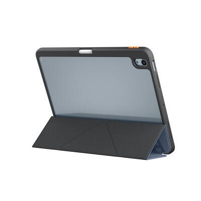 Apple iPad Air 11 2025 M3 Case SkinArma Embossed Print Design 360 Full Protection Transparent Back Stand Gamma Case - 9