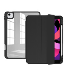 Apple iPad Air 11 2025 M3 Case Zore Nort Transparent Back Stand Case - Zore