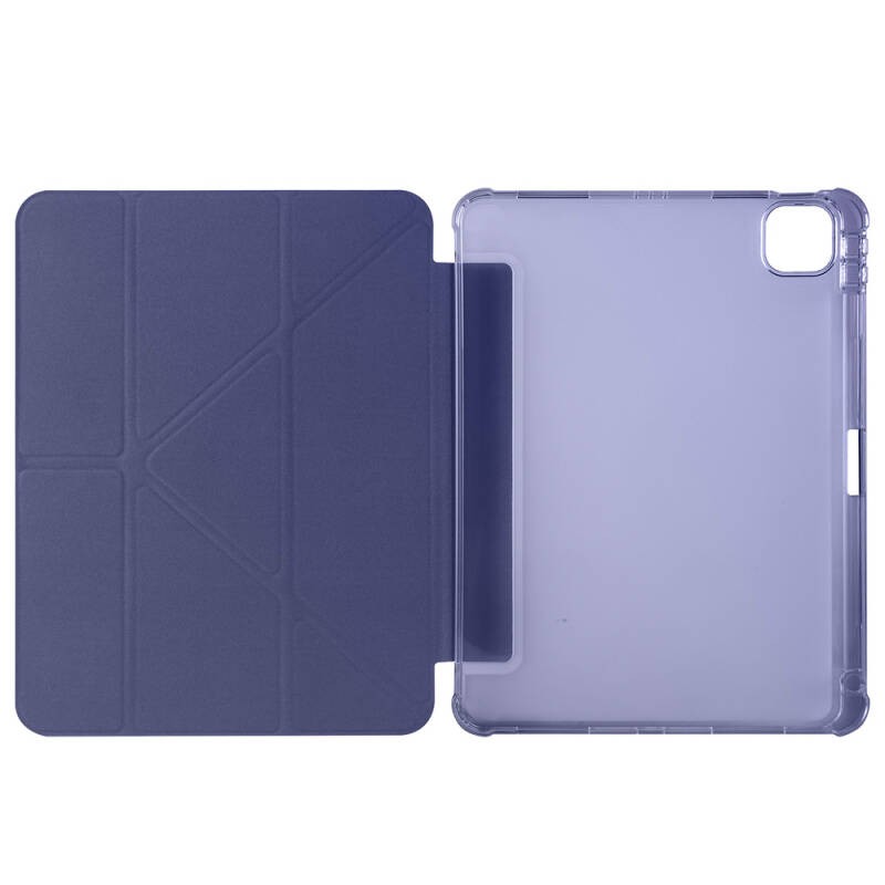 Apple iPad Air 11 2025 M3 Case Zore Tri Folding Stand Case with Pencil Compartment - 34