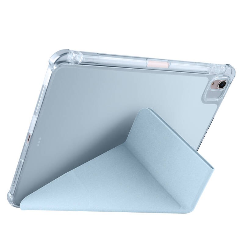 Apple iPad Air 11 2025 M3 Case Zore Tri Folding Stand Case with Pencil Compartment - 23