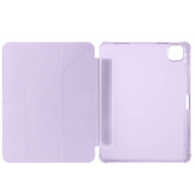 Apple iPad Air 11 2025 M3 Case Zore Tri Folding Stand Case with Pencil Compartment - 33