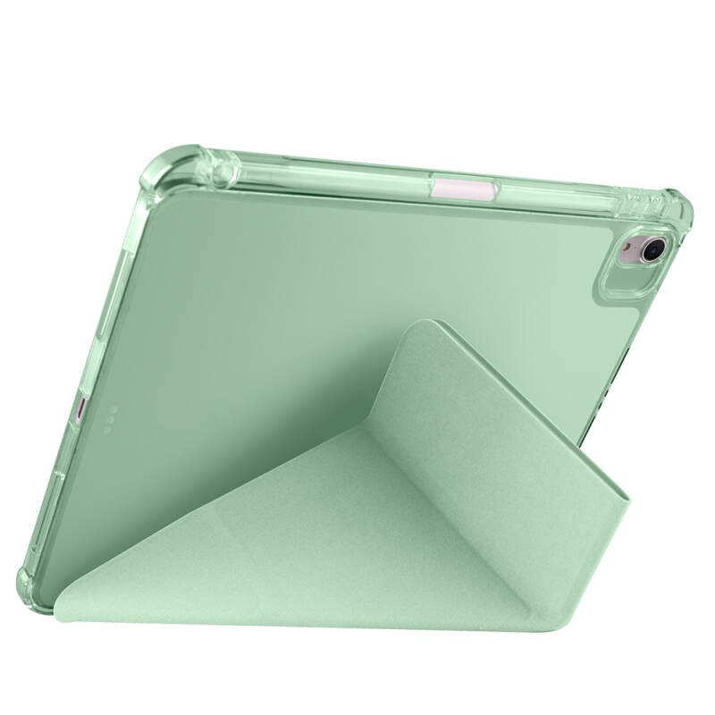 Apple iPad Air 11 2025 M3 Case Zore Tri Folding Stand Case with Pencil Compartment - 28