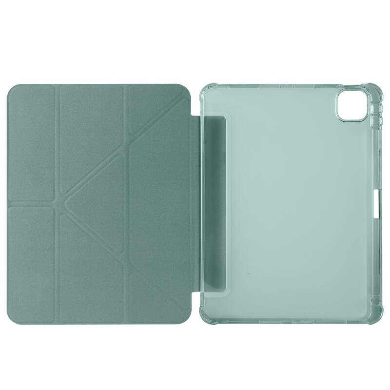 Apple iPad Air 11 2025 M3 Case Zore Tri Folding Stand Case with Pencil Compartment - 41