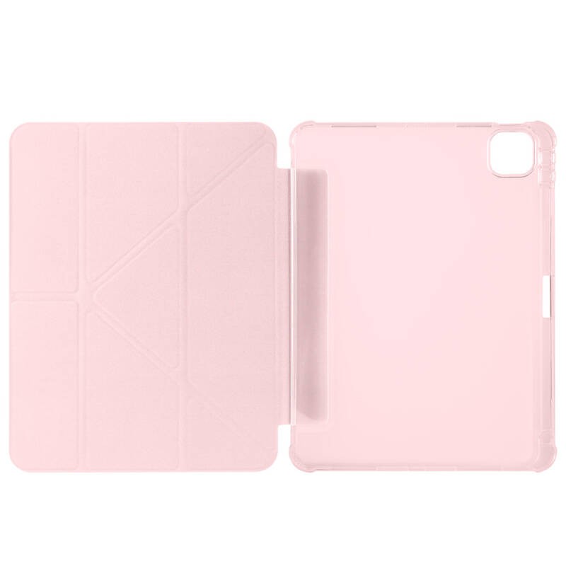 Apple iPad Air 11 2025 M3 Case Zore Tri Folding Stand Case with Pencil Compartment - 36