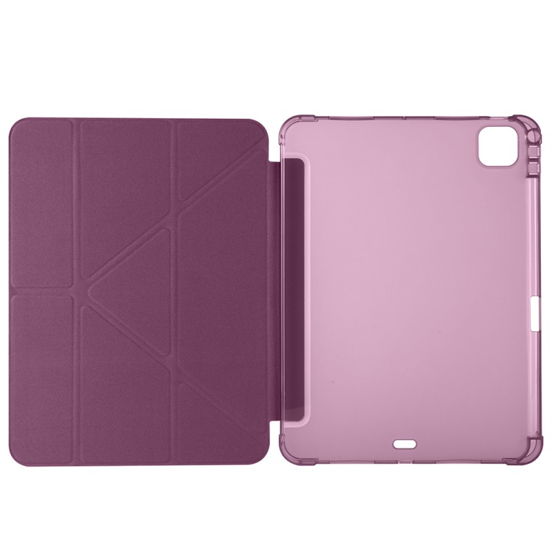 Apple iPad Air 11 2025 M3 Case Zore Tri Folding Stand Case with Pencil Compartment - 7