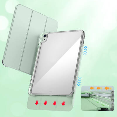 Apple iPad Air 11 2025 M3 Kılıf Magnetik Ayrılabilen Airbagli Zore Sliding Tablet Kılıfı - 20