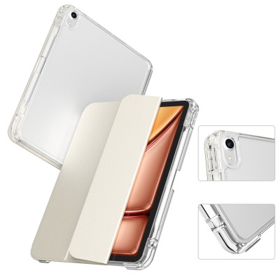 Apple iPad Air 11 2025 M3 Kılıf Magnetik Ayrılabilen Airbagli Zore Sliding Tablet Kılıfı - 27