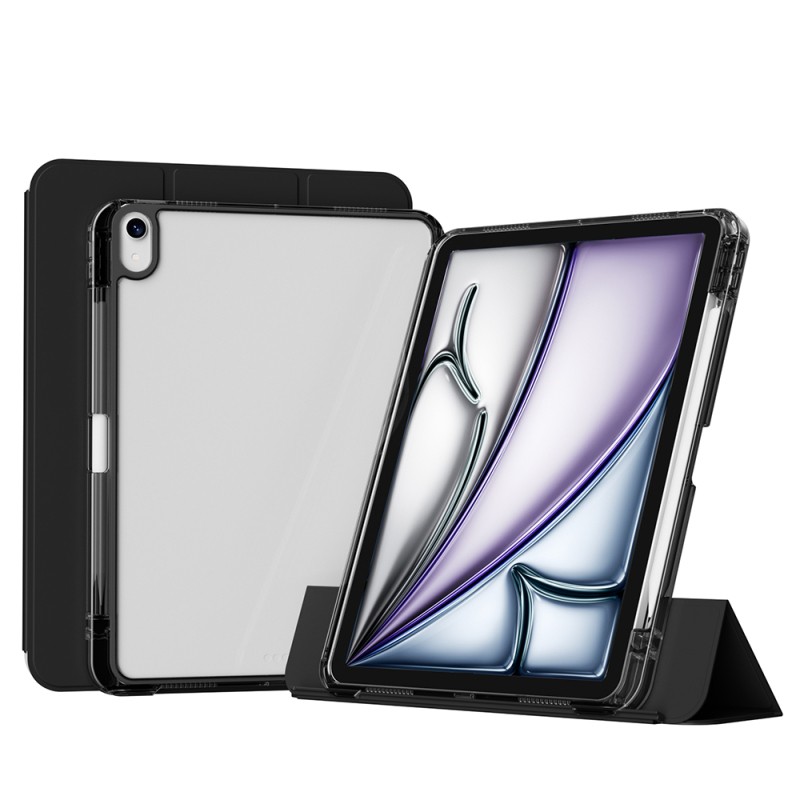 Apple iPad Air 11 2025 M3 Kılıf Magnetik Ayrılabilen Airbagli Zore Sliding Tablet Kılıfı - 4