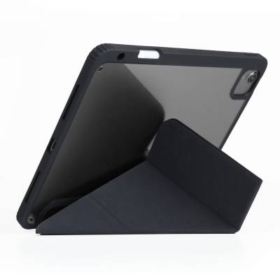 Apple iPad Air 11 2025 M3 Kılıf SkinArma 360 Tam Koruma Airbagli Arkası Şeffaf Standlı Shingoki Kılıf - 4