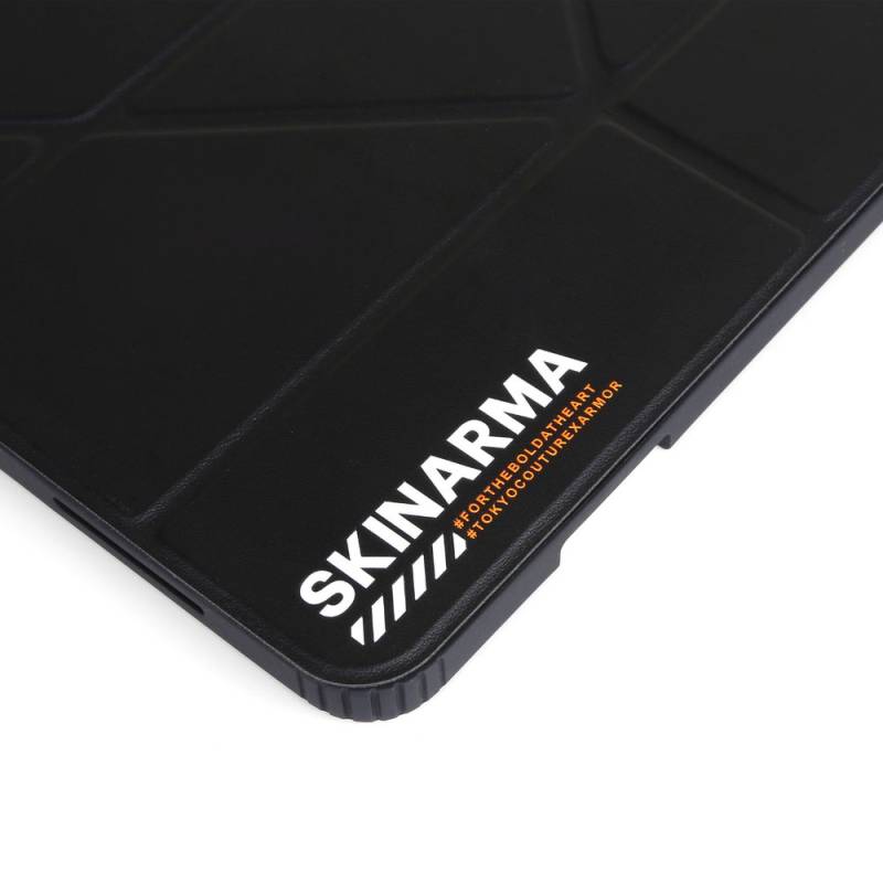 Apple iPad Air 11 2025 M3 Kılıf SkinArma 360 Tam Koruma Airbagli Arkası Şeffaf Standlı Shingoki Kılıf - 6