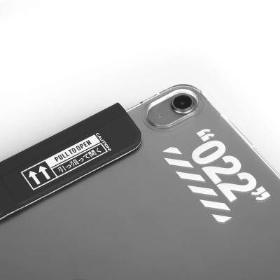 Apple iPad Air 11 2025 M3 Kılıf SkinArma Kalemlikli Arkası Şeffaf Standlı Magnetik Taihi Sora Kılıf - 12