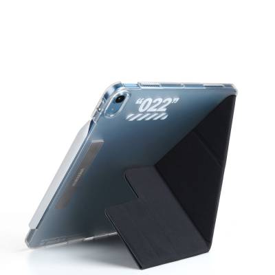 Apple iPad Air 11 2025 M3 Kılıf SkinArma Kalemlikli Arkası Şeffaf Standlı Magnetik Taihi Sora Kılıf - 15